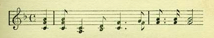 musical notation for _Nobody Knows the Trouble Ive Seen_