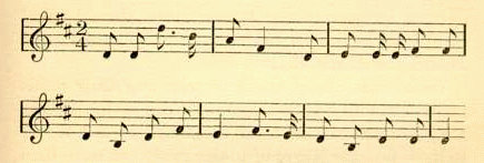 musical notation for _Children, You'll Be Called _