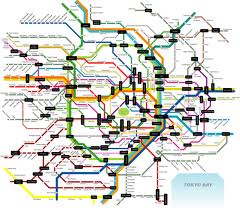 tokyo public transit map