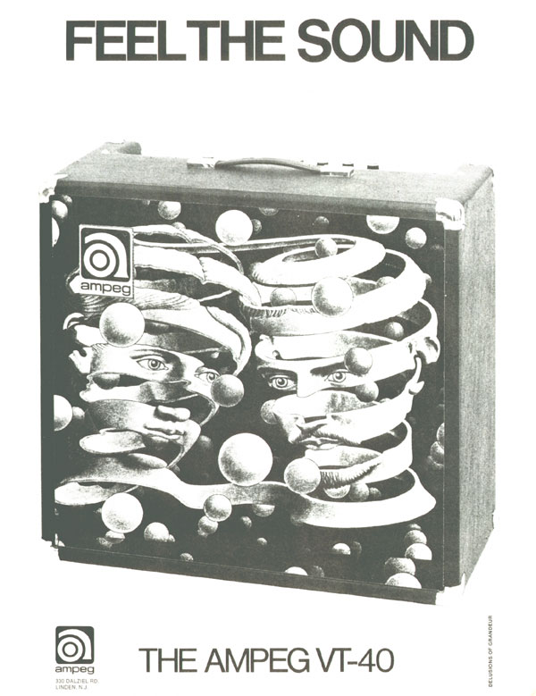 Ampeg vt-40 amp advertisement